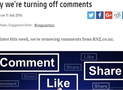 438,000+ posting their news comments